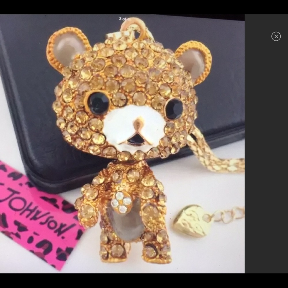 NWT Betsey Johnson BABY BEAR WANTS TO BE ADOPTED!!
